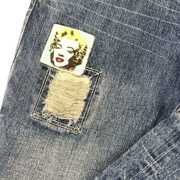 Andy Warhol Levi's Limited Edition Jeans M.Monroe - Picture 4 of 8
